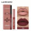 LANGMANNI 2Pcs Lipgloss Lipliner μακράς διαρκείας αδιάβροχο υγρό κραγιόν Makeup Set 11