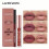 LANGMANNI 2Pcs Lipgloss Lipliner μακράς διαρκείας αδιάβροχο υγρό κραγιόν Makeup Set 8