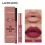 LANGMANNI 2Pcs Lipgloss Lipliner μακράς διαρκείας αδιάβροχο υγρό κραγιόν Makeup Set 7