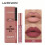 LANGMANNI 2Pcs Lipgloss Lipliner μακράς διαρκείας αδιάβροχο υγρό κραγιόν Makeup Set 5
