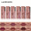 LANGMANNI 2Pcs Lipgloss Lipliner μακράς διαρκείας αδιάβροχο υγρό κραγιόν Makeup Set 2