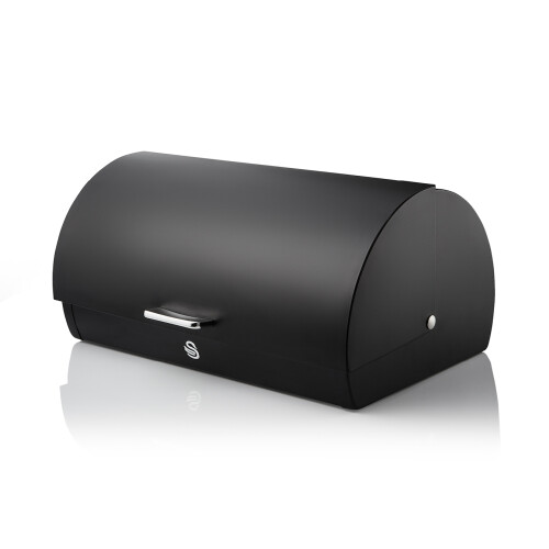 Swan Swan Serenity Roll Top Bread Bin SWKA18535BLK (Black)