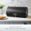 Swan Swan Serenity Roll Top Bread Bin SWKA18535BLK (Black) 4