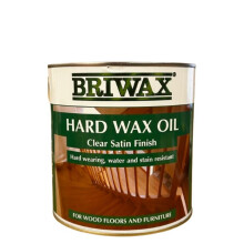 Briwax Hard Wax Oil Clear Satin 1 Litre