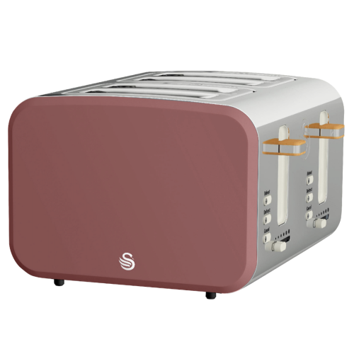 Swan Swan Nordic 4 Slice Toaster ST14620FUS (Rose) 1