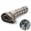 Motorcycle Hexagonal Exhaust Muffler Adjustable Pipe Db Baffle Adjustable Muffler Tail Pipe 5