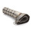 Motorcycle Hexagonal Exhaust Muffler Adjustable Pipe Db Baffle Adjustable Muffler Tail Pipe 4