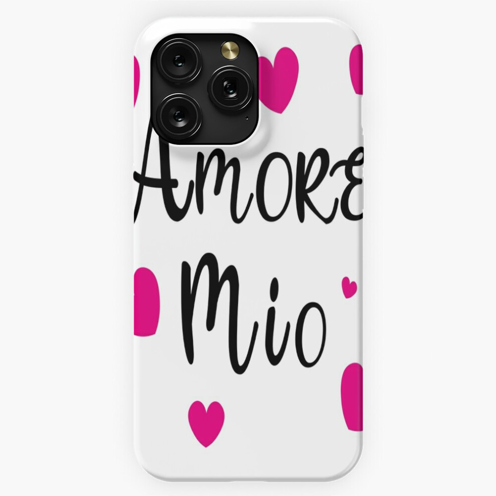 (Amore Mio (Cerise And ) Collugraphic=469) Phone Case For Iphone Samsung 19 18 17 16 14 13 12 11 Plus Pro Max Galaxy S28 S27 S26 S25 S24 S23 S22 Black 4741628031439
