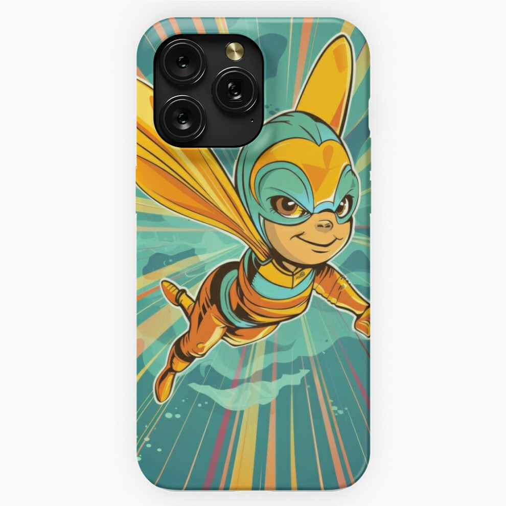 (Anthropomorphic Superhero Bee In Vibrant Colors=446) Phone Case For Iphone Samsung 19 18 17 16 14 13 12 11 Plus Pro Max Galaxy S28 S27 S26 S25 S24 S2 4741628031194