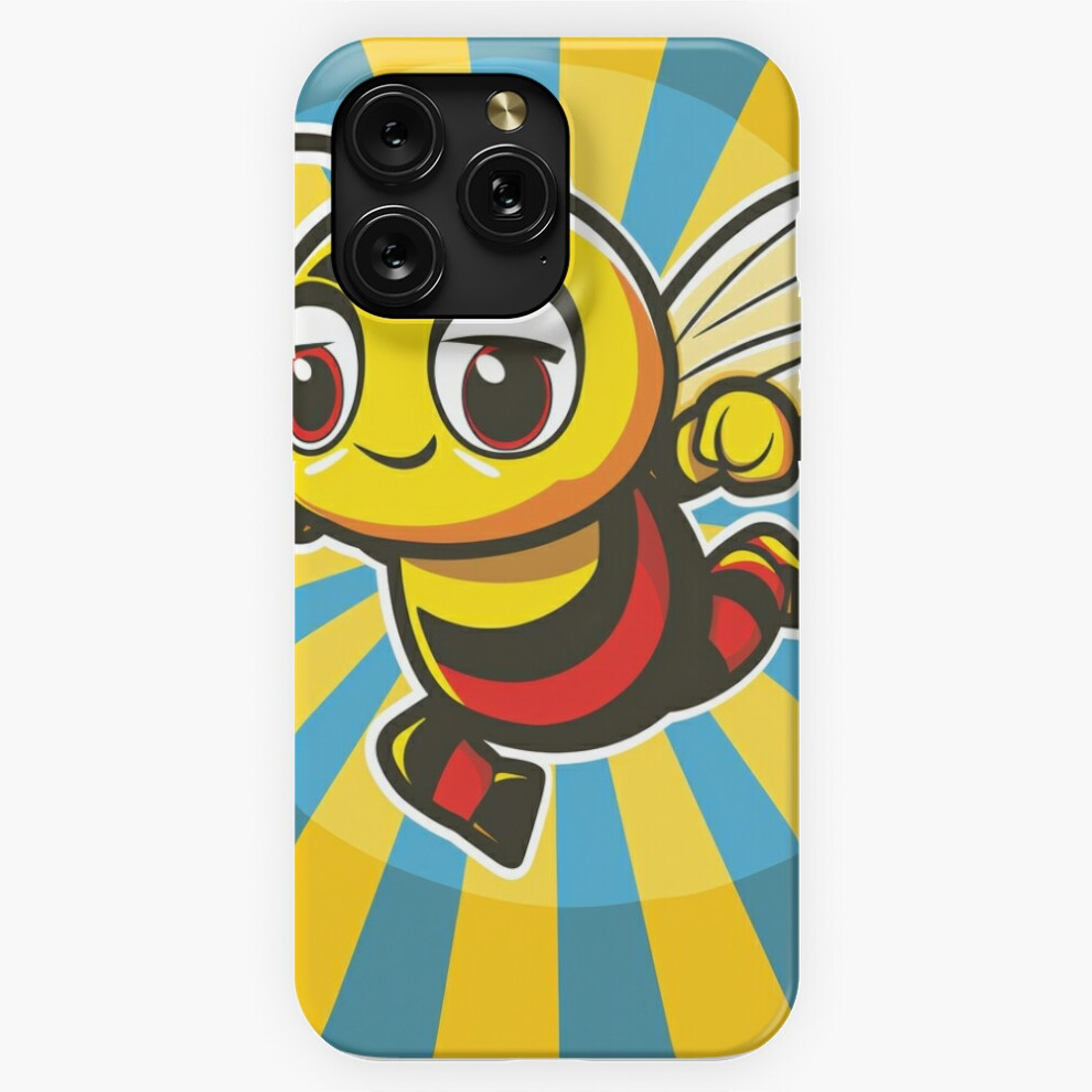 (Anthropomorphic Superhero Bee In Vibrant Colors=434) Phone Case For Iphone Samsung 19 18 17 16 14 13 12 11 Plus Pro Max Galaxy S28 S27 S26 S25 S24 S2 4741628031071