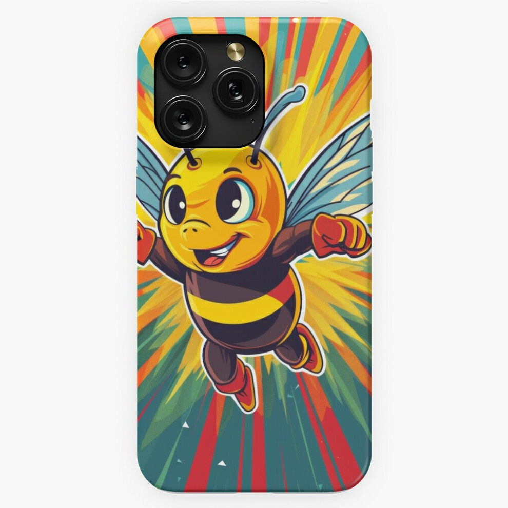 (Anthropomorphic Superhero Bee In Vibrant Colors=512) Phone Case For Iphone Samsung 19 18 17 16 14 13 12 11 Plus Pro Max Galaxy S28 S27 S26 S25 S24 S2 4741628031873