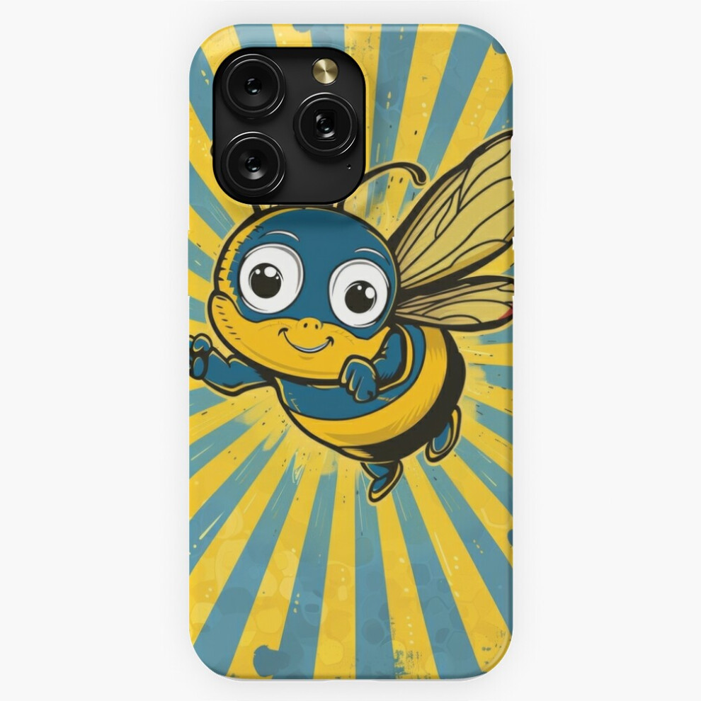 (Anthropomorphic Superhero Bee In Vibrant Colors=514) Phone Case For Iphone Samsung 19 18 17 16 14 13 12 11 Plus Pro Max Galaxy S28 S27 S26 S25 S24 S2 4741628031897