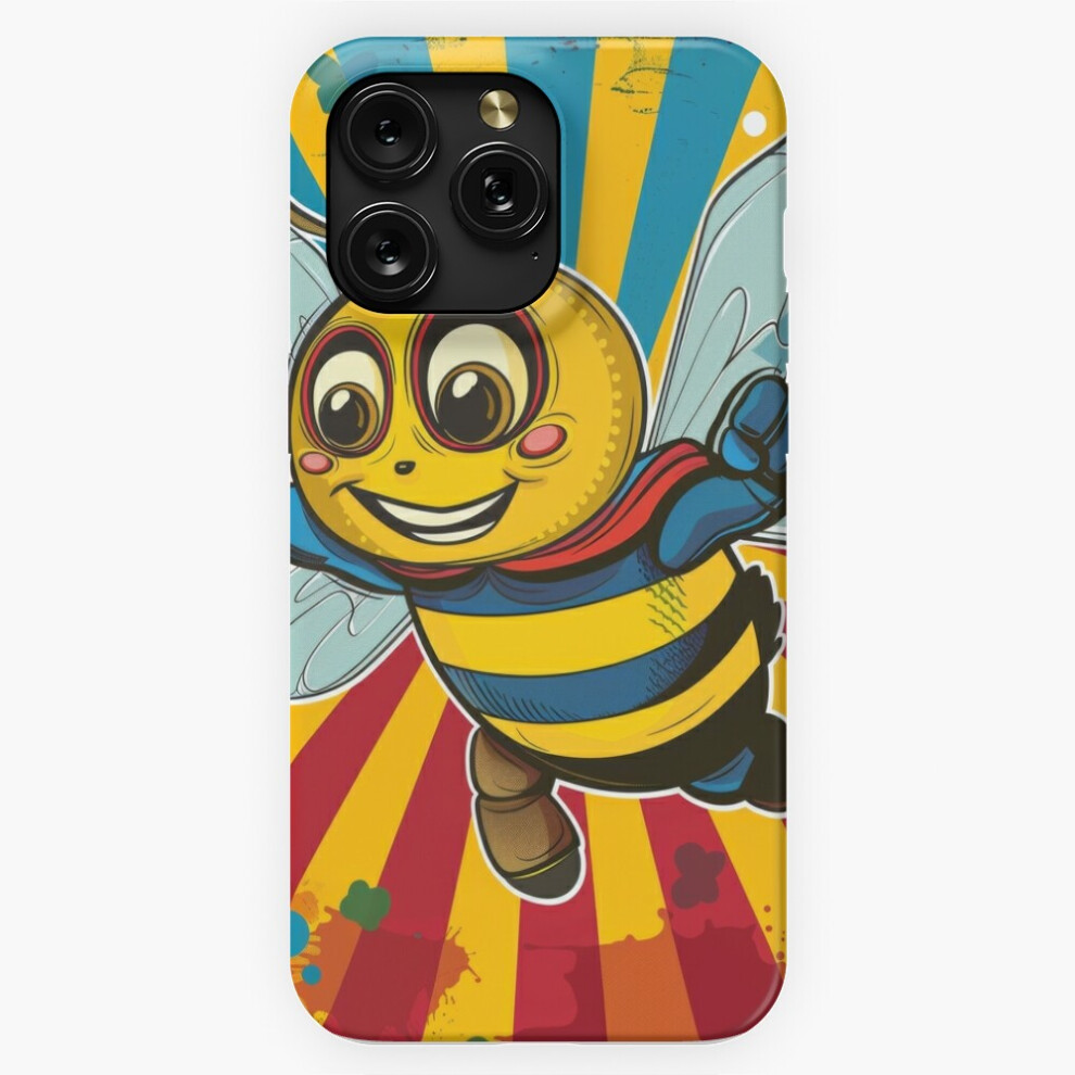 (Anthropomorphic Superhero Bee In Vibrant Colors=538) Phone Case For Iphone Samsung 19 18 17 16 14 13 12 11 Plus Pro Max Galaxy S28 S27 S26 S25 S24 S2 4741628032139