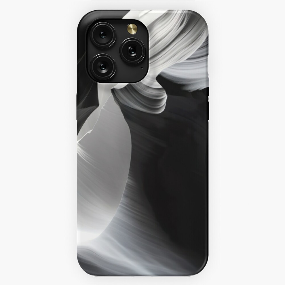Photos - Case  Phone  for iPhone Samsung 19 18 17 16 14 13 12 11 Plus Pro Max Galaxy S28 S27 S2(Antelope Canyon - Black and White=557)