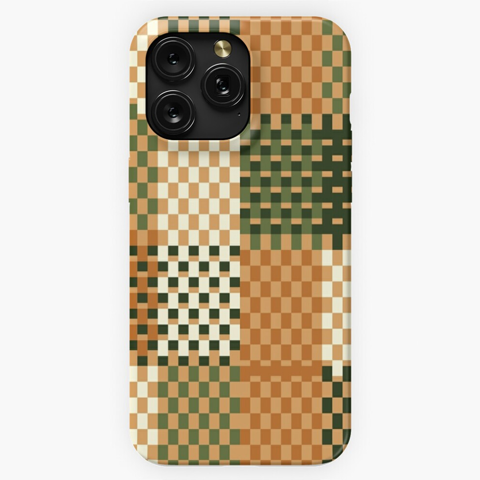 (Checkerboard Check Colorful Geometric Checked Pattern Terracotta=565) Phone Case For Iphone Samsung 19 18 17 16 14 13 12 11 Plus Pro Max Galaxy S28 S 4741628032412