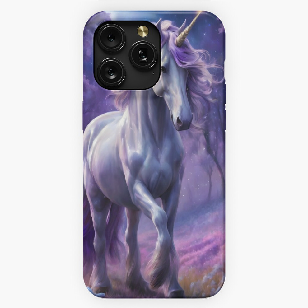(Copy Of Dreamy Silver Lilac Unicorn Ii=98) Phone Case For Iphone Samsung 19 18 17 16 14 13 12 11 Plus Pro Max Galaxy S28 S27 S26 S25 S24 S23 S22 Ultr Silver,Purple 4741628027647