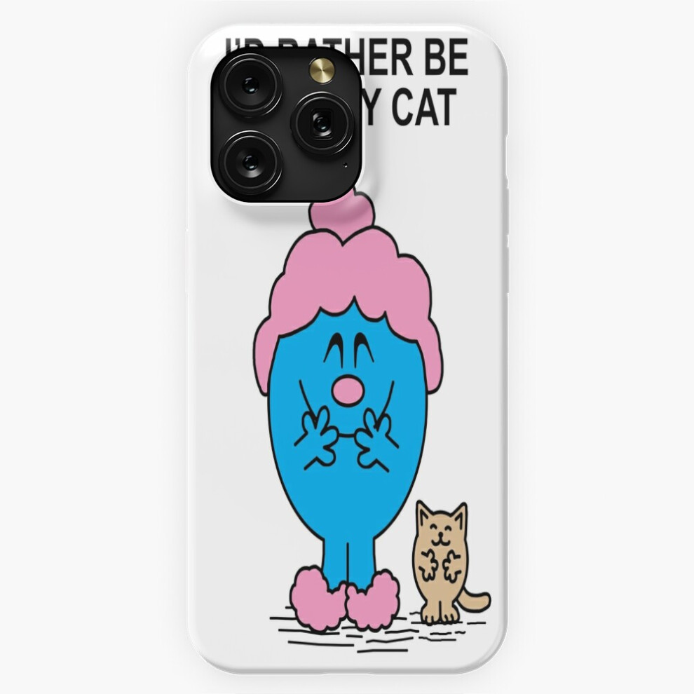 (Little Miss Id Rather Be With My Cat=733) Phone Case For Iphone Samsung 19 18 17 16 14 13 12 11 Plus Pro Max Galaxy S28 S27 S26 S25 S24 S23 S22 Ultra 4741628034126