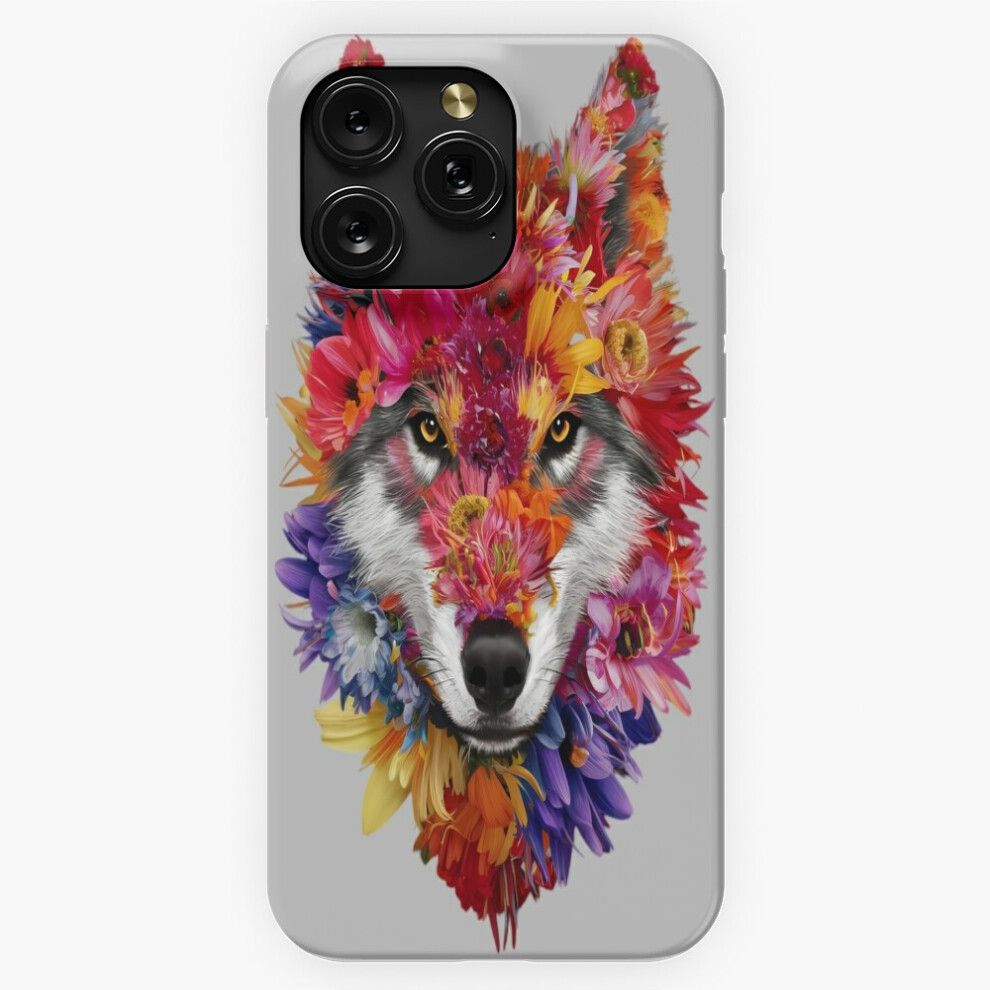 (Colorful Flower Wolf=757) Phone Case For Iphone Samsung 19 18 17 16 14 13 12 11 Plus Pro Max Galaxy S28 S27 S26 S25 S24 S23 S22 Ultra Note 20 4741628034379