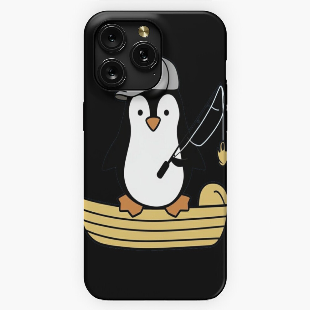 (Fishing Penguin =1016) Phone Case For Iphone Samsung 19 18 17 16 14 13 12 11 Plus Pro Max Galaxy S28 S27 S26 S25 S24 S23 S22 Ultra Note 20 4741628037011