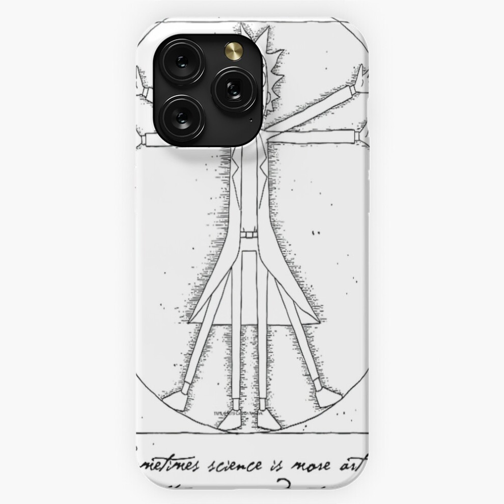 (Rick And Morty More Art Than Science=1118) Phone Case For Iphone Samsung 19 18 17 16 14 13 12 11 Plus Pro Max Galaxy S28 S27 S26 S25 S24 S23 S22 Ultr 4741628038056