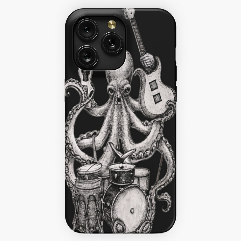 (Octopus Rock: The Eight-Armed Musician=1163) Phone Case For Iphone Samsung 19 18 17 16 14 13 12 11 Plus Pro Max Galaxy S28 S27 S26 S25 S24 S23 S22 Ul 4741628038513