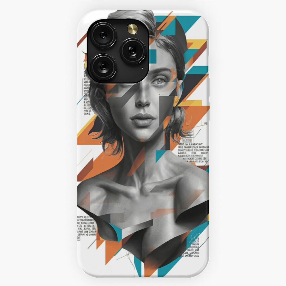 (Mesmerizing Vibrant Woman Embrace The Invisible =1244) Phone Case For Iphone Samsung 19 18 17 16 14 13 12 11 Plus Pro Max Galaxy S28 S27 S26 S25 S24 4741628039336