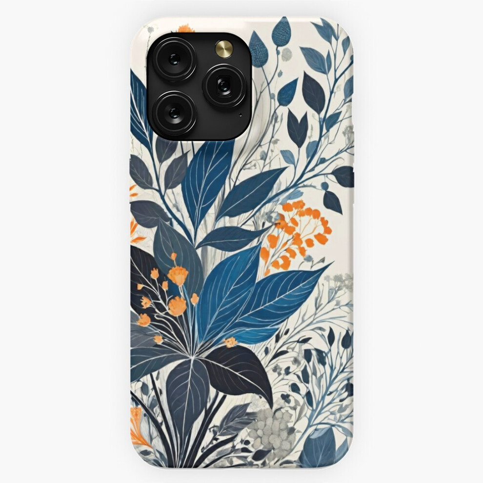 (Spray Of Flowers And Colored Leaves=1268) Phone Case For Iphone Samsung 19 18 17 16 14 13 12 11 Plus Pro Max Galaxy S28 S27 S26 S25 S24 S23 S22 Ultra 4741628039589