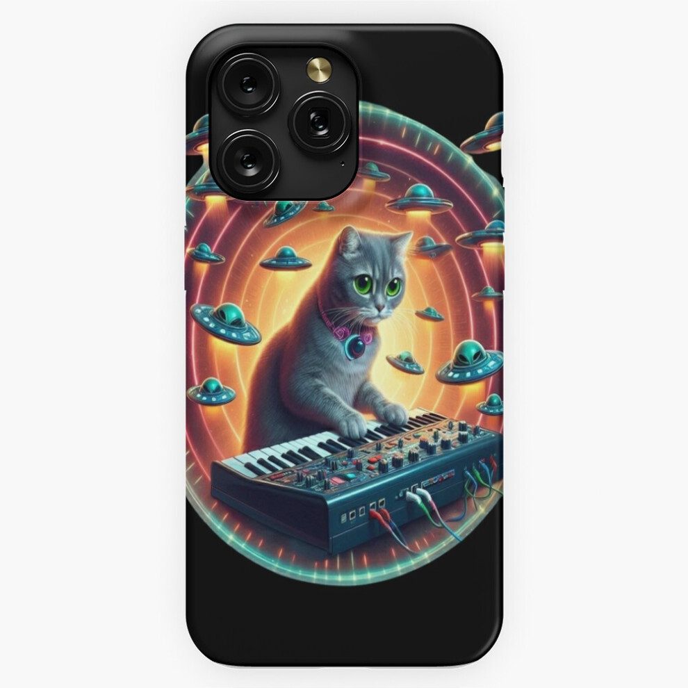 (Alien Synth Cat Number 1=1413) Phone Case For Iphone Samsung 19 18 17 16 14 13 12 11 Plus Pro Max Galaxy S28 S27 S26 S25 S24 S23 S22 Ultra Note 20 4741628041063