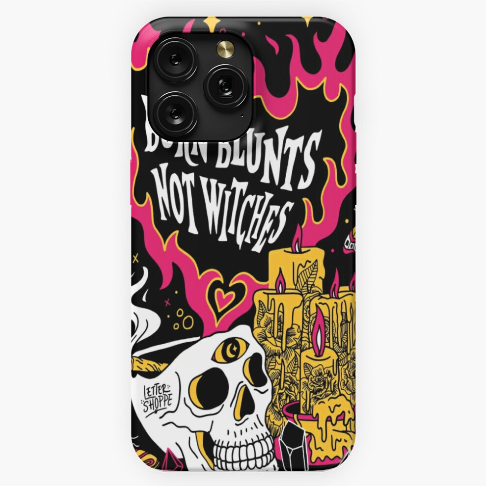 (Burn Blunts Not Witches ( Option)=1470) Phone Case For Iphone Samsung 19 18 17 16 14 13 12 11 Plus Pro Max Galaxy S28 S27 S26 S25 S24 S23 S22 Ultr Red 4741628041643