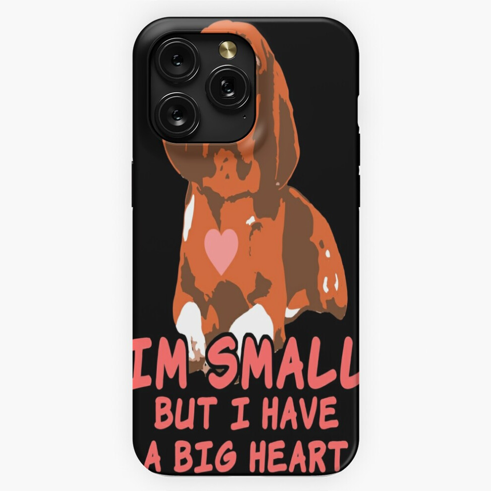 (Im Small But I Have A Big Heart Adorable Beagle=1752) Phone Case For Iphone Samsung 19 18 17 16 14 13 12 11 Plus Pro Max Galaxy S28 S27 S26 S25 S24 S 4741628044521