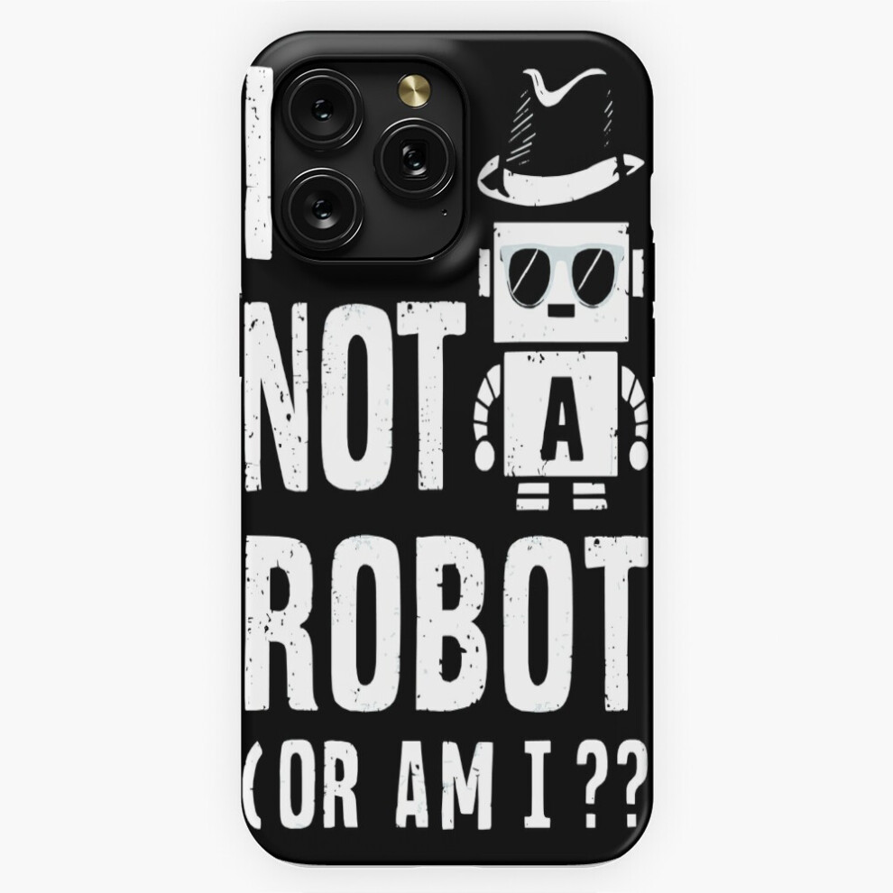 (I'm Not A Robot, Or Am I? - Robot Design=1993) Phone Case For Iphone Samsung 19 18 17 16 14 13 12 11 Plus Pro Max Galaxy S28 S27 S26 S25 S24 S23 S22 4741628046976