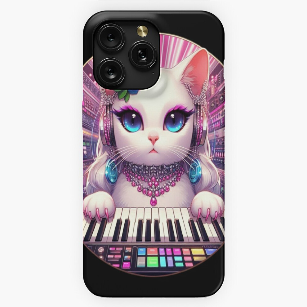 (Glam Synth Cat Number 2=1979) Phone Case For Iphone Samsung 19 18 17 16 14 13 12 11 Plus Pro Max Galaxy S28 S27 S26 S25 S24 S23 S22 Ultra Note 20 4741628046839