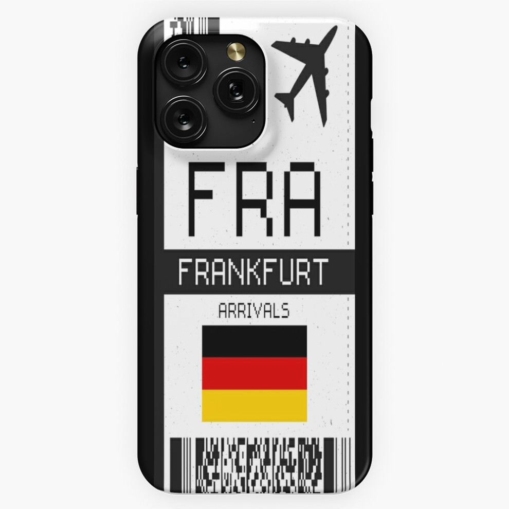 (Fra Frankfurt Airport - Germany Boarding Pass Ticket=1831) Phone Case For Iphone Samsung 19 18 17 16 14 13 12 11 Plus Pro Max Galaxy S28 S27 S26 S25 4741628045320