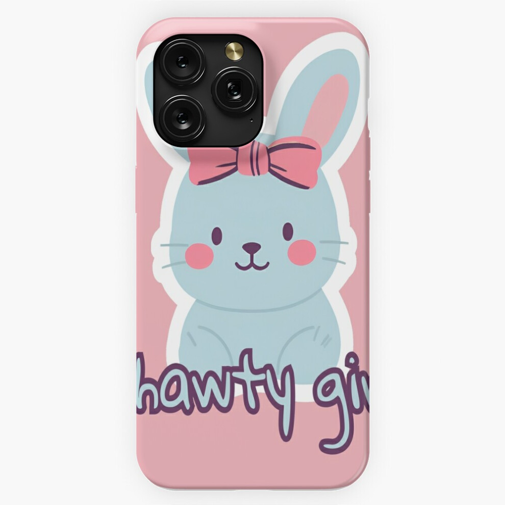 (Adorable Cute Bunny As Shawty Girl=1695) Phone Case For Iphone Samsung 19 18 17 16 14 13 12 11 Plus Pro Max Galaxy S28 S27 S26 S25 S24 S23 S22 Ultra 4741628043937