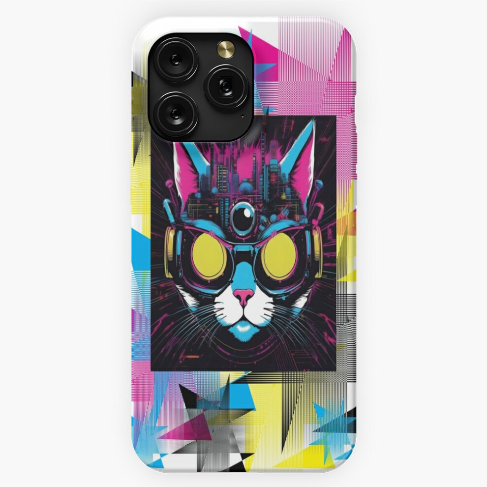 (Cyberpunk Cat=1665) Phone Case For Iphone Samsung 19 18 17 16 14 13 12 11 Plus Pro Max Galaxy S28 S27 S26 S25 S24 S23 S22 Ultra Note 20 4741628043630
