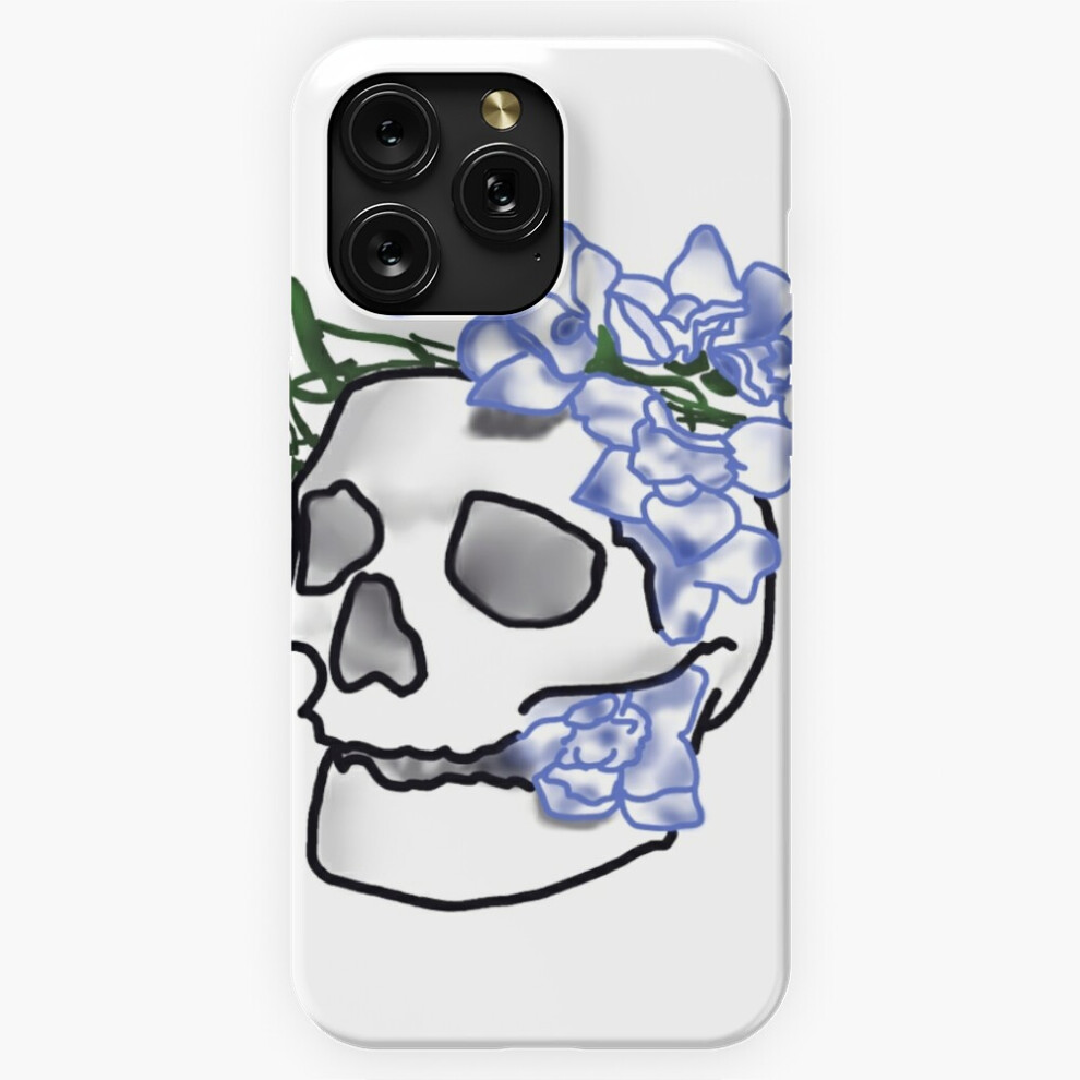 (Simple Skull With Flowers=1646) Phone Case For Iphone Samsung 19 18 17 16 14 13 12 11 Plus Pro Max Galaxy S28 S27 S26 S25 S24 S23 S22 Ultra Note 20 4741628043432