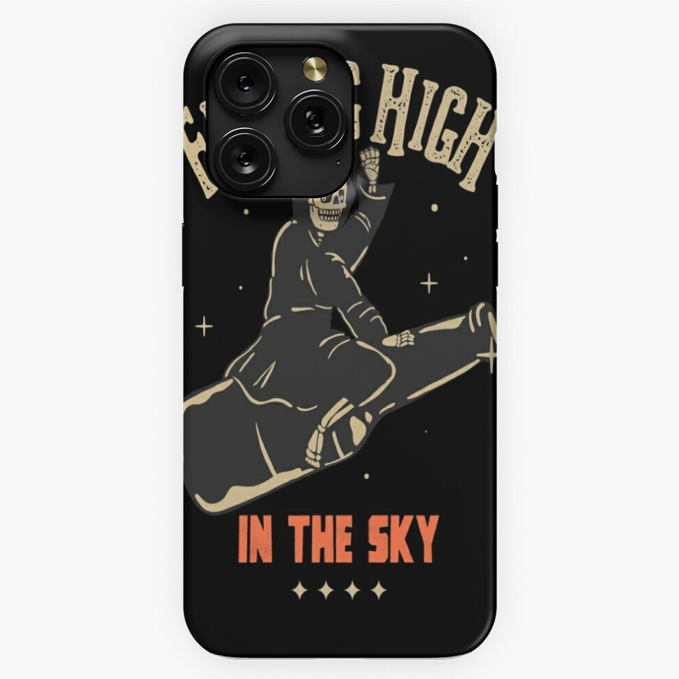 (Alcohol Drinking Skeleton Flying High In The Sky=1617) Phone Case For Iphone Samsung 19 18 17 16 14 13 12 11 Plus Pro Max Galaxy S28 S27 S26 S25 S24 4741628043142