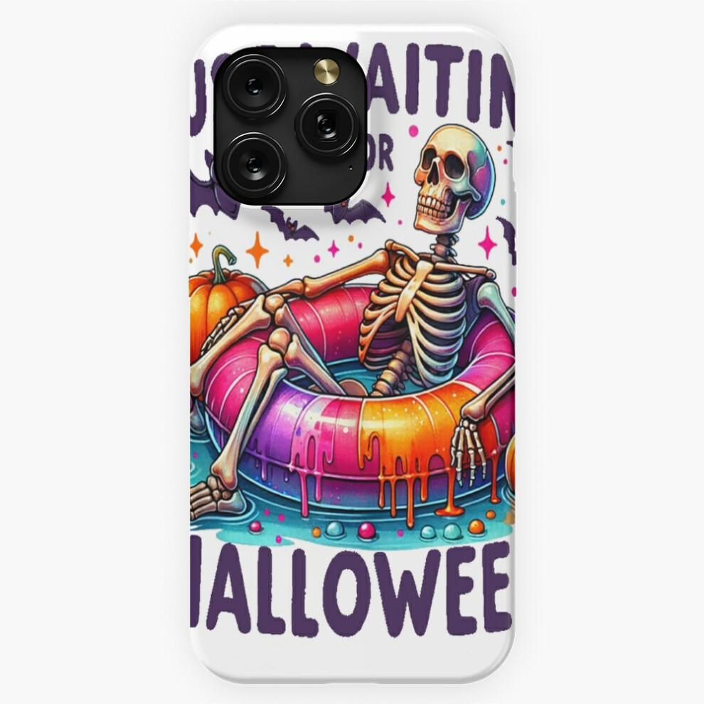 (Skeleton Just Waiting For Halloween=1551) Phone Case For Iphone Samsung 19 18 17 16 14 13 12 11 Plus Pro Max Galaxy S28 S27 S26 S25 S24 S23 S22 Ultra 4741628042473