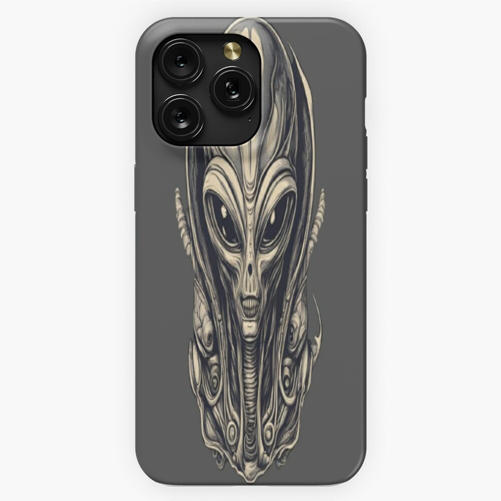 ("Ethereal Emissary: Alien Portrait"=2432) Phone Case For Iphone Samsung 19 18 17 16 14 13 12 11 Plus Pro Max Galaxy S28 S27 S26 S25 S24 S23 S22 Ultra 4741628051451