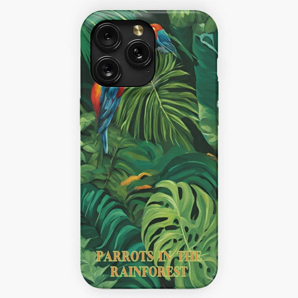 (Parrots In The Rainforest=2415) Phone Case For Iphone Samsung 19 18 17 16 14 13 12 11 Plus Pro Max Galaxy S28 S27 S26 S25 S24 S23 S22 Ultra Note 20 4741628051284