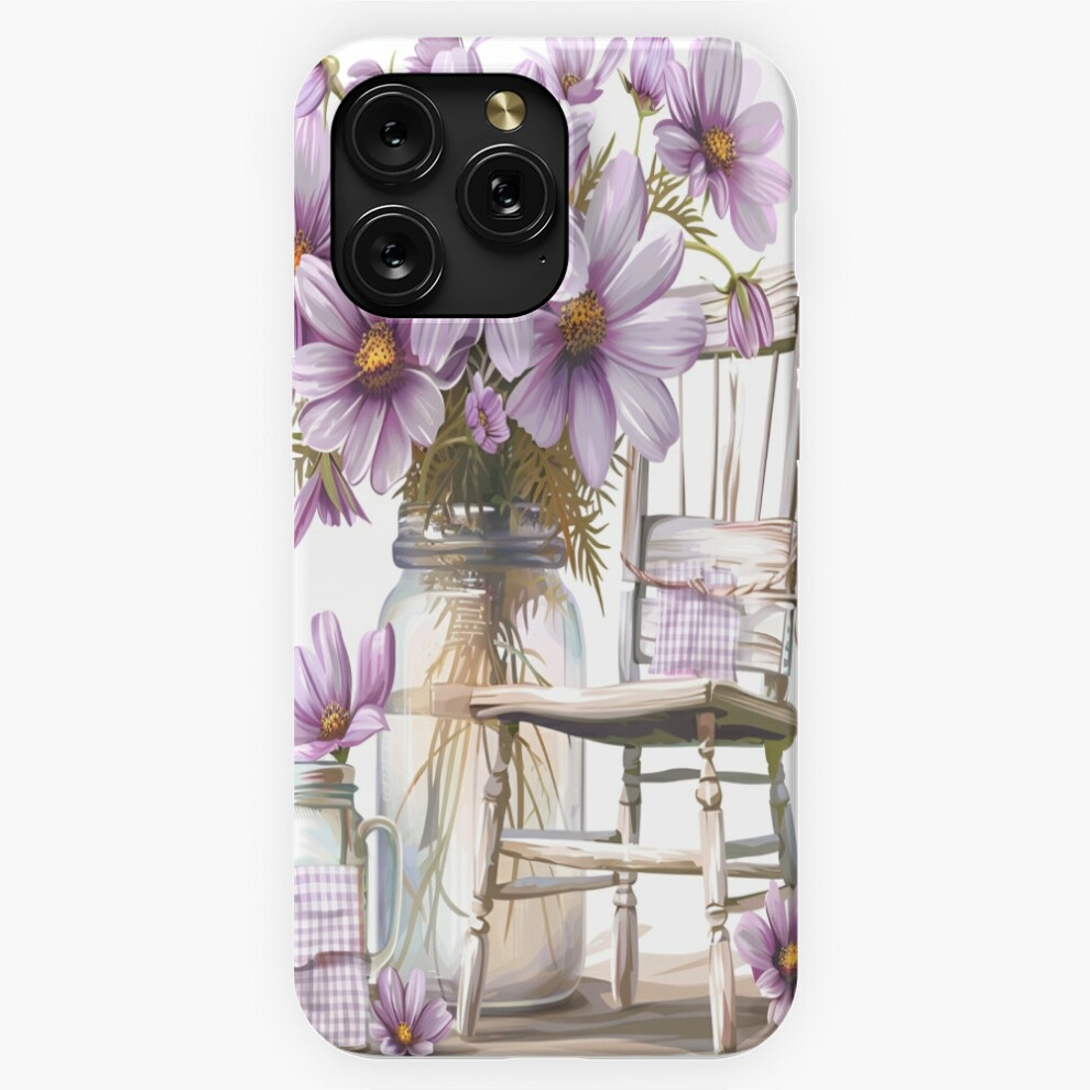 (Tranquility In Petals - Flowers And Chair=2350) Phone Case For Iphone Samsung 19 18 17 16 14 13 12 11 Plus Pro Max Galaxy S28 S27 S26 S25 S24 S23 S22 4741628050614