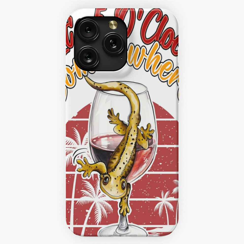 (It's 5 O'clock Somewhere Cute Gecko Summer=2244) Phone Case For Iphone Samsung 19 18 17 16 14 13 12 11 Plus Pro Max Galaxy S28 S27 S26 S25 S24 S23 S2 4741628049533