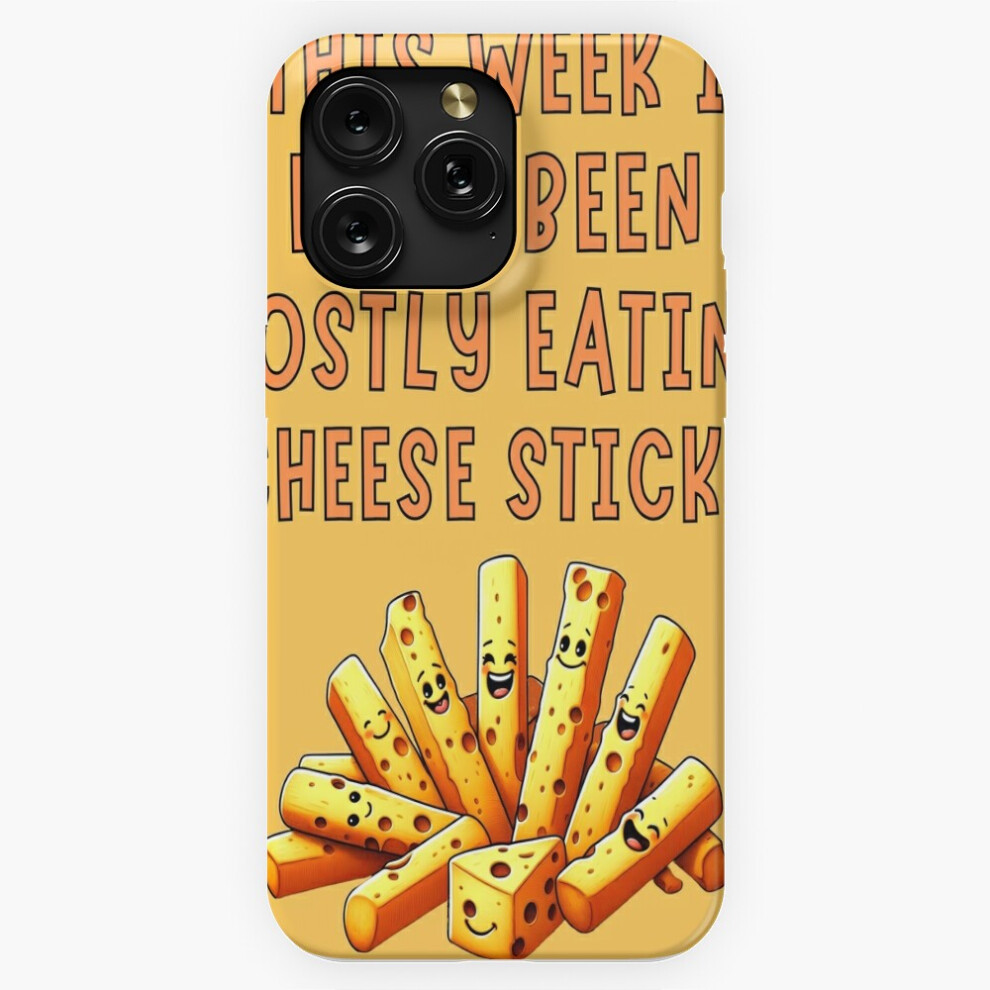 (This Week I Have Been Mostly Eating Cheese Strings Funny Food=2300) Phone Case For Iphone Samsung 19 18 17 16 14 13 12 11 Plus Pro Max Galaxy S28 S27 4741628050102