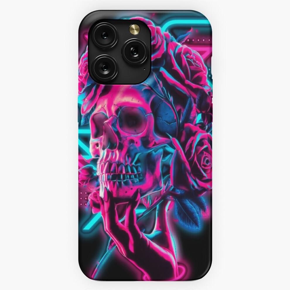 (Neon Skull Blooms=2273) Phone Case For Iphone Samsung 19 18 17 16 14 13 12 11 Plus Pro Max Galaxy S28 S27 S26 S25 S24 S23 S22 Ultra Note 20 4741628049830