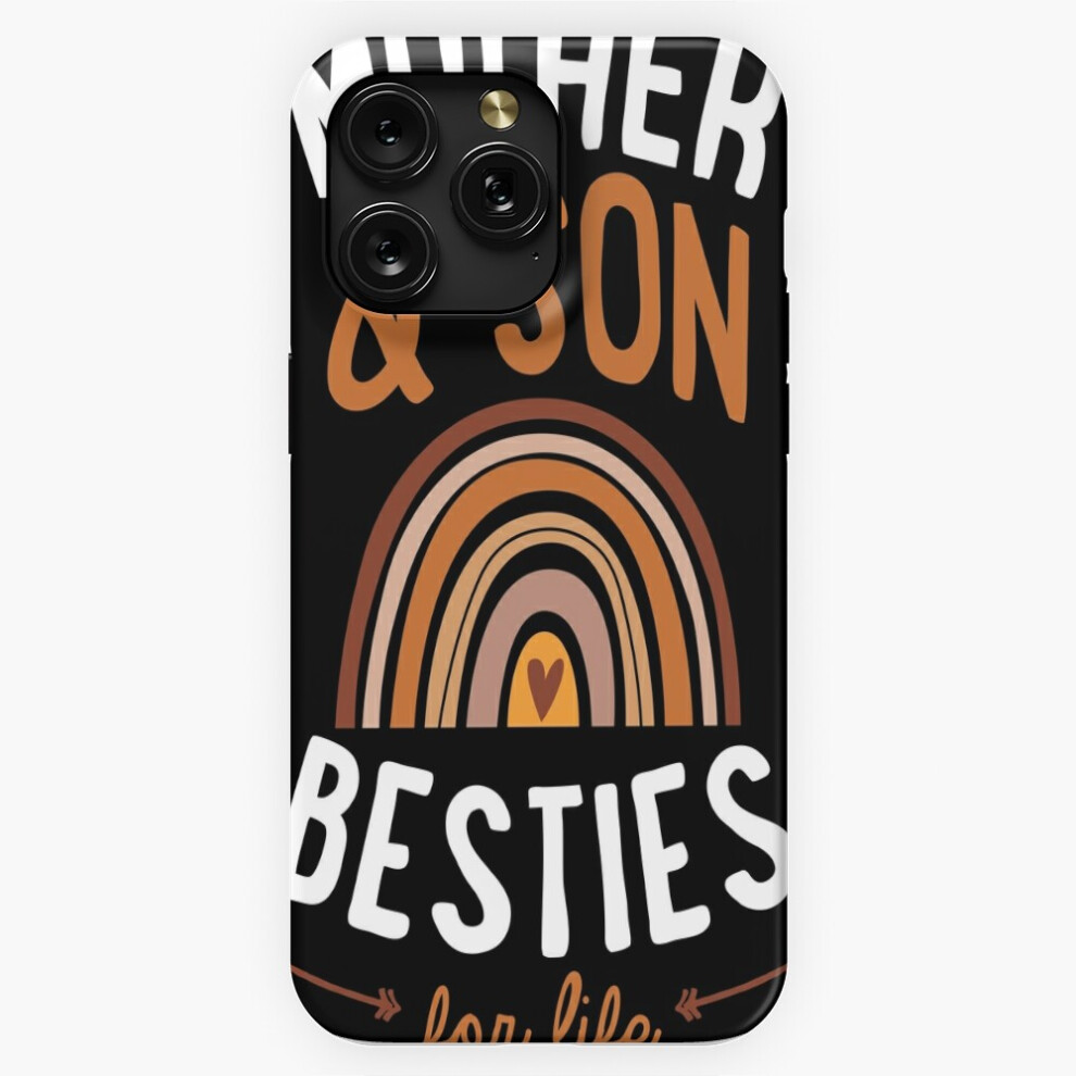 (Mother And Son Besties For Life Bohemian Rainbow Boho Style Mothers Day Stuff For Mom From Daughter ) Phone Case For Iphone Samsung 19 18 17 16 14 13 4741628049793