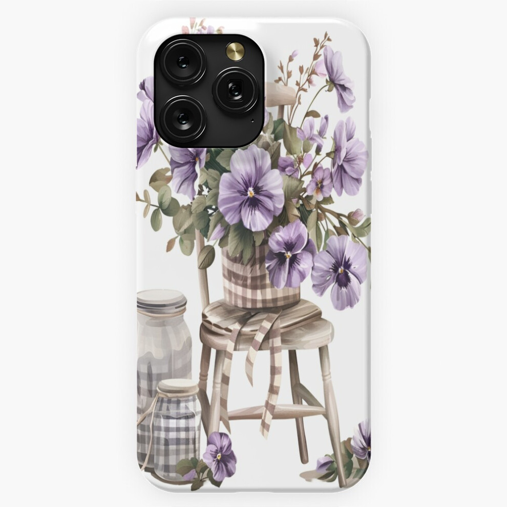 (Tranquil Nostalgia - Violet Flowers=2258) Phone Case For Iphone Samsung 19 18 17 16 14 13 12 11 Plus Pro Max Galaxy S28 S27 S26 S25 S24 S23 S22 Ultra 4741628049687