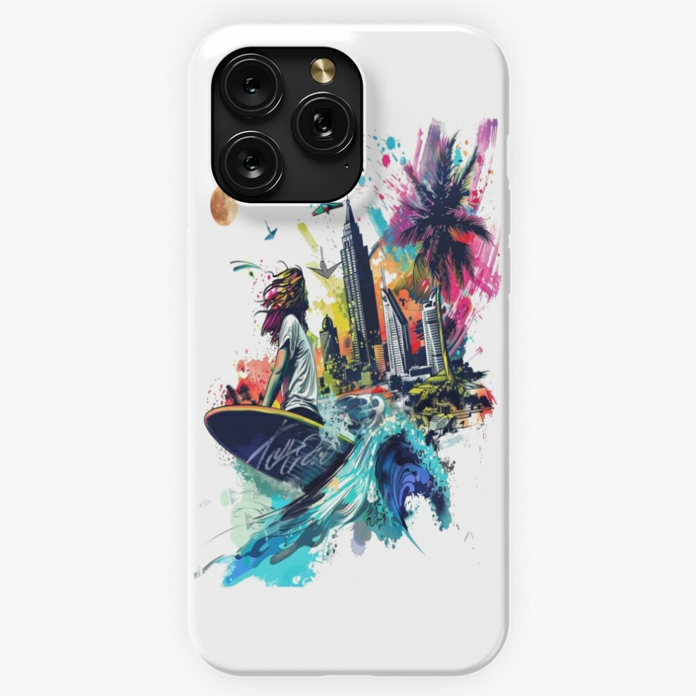 (Vibrant Surf City Adventure, Beach, Surf=2099) Phone Case For Iphone Samsung 19 18 17 16 14 13 12 11 Plus Pro Max Galaxy S28 S27 S26 S25 S24 S23 S22 4741628048055