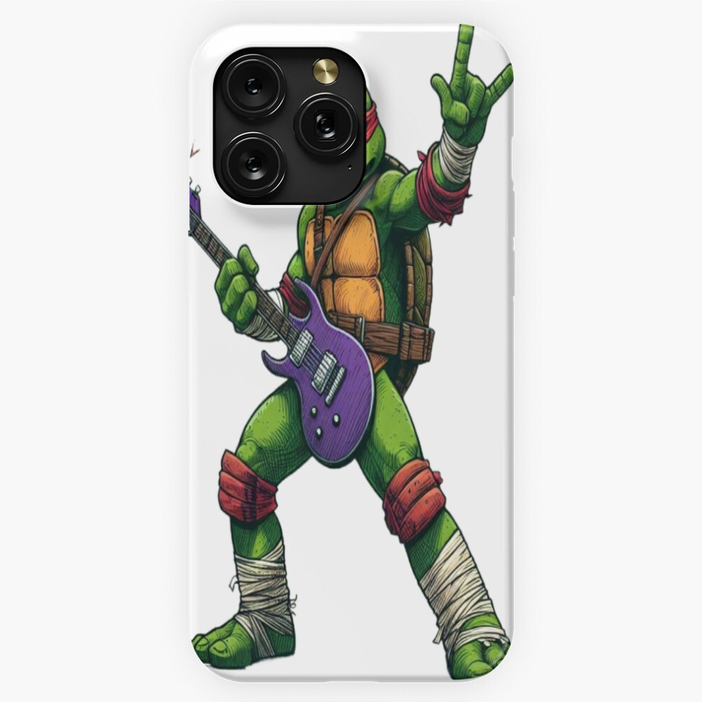 (Mutant Ninja Turtle Rock Star Sketch Canvas Art=2059) Phone Case For Iphone Samsung 19 18 17 16 14 13 12 11 Plus Pro Max Galaxy S28 S27 S26 S25 S24 S 4741628047652
