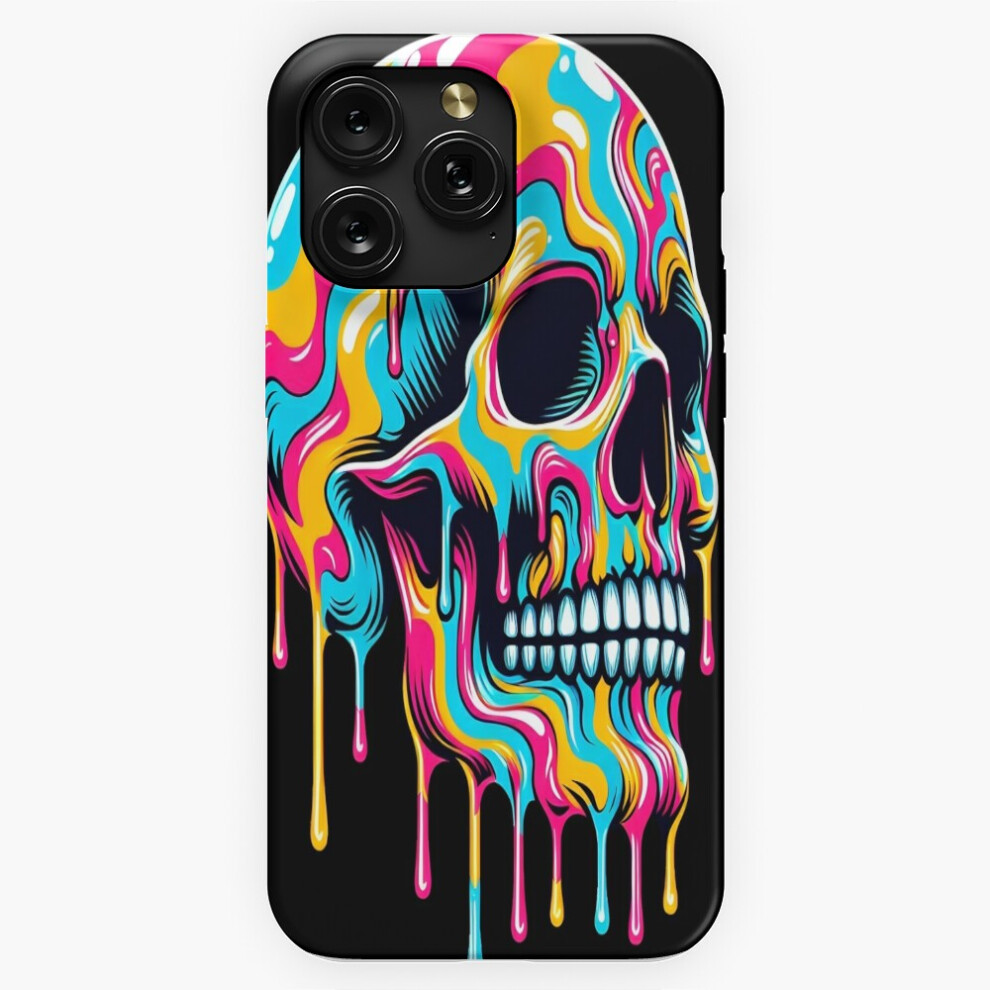 (Colorful Melting Skull=2388) Phone Case For Iphone Samsung 19 18 17 16 14 13 12 11 Plus Pro Max Galaxy S28 S27 S26 S25 S24 S23 S22 Ultra Note 20 4741628051000