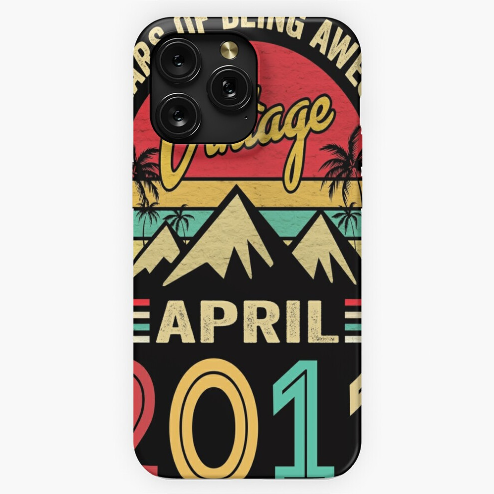 (Vintage April 2011 13 Years Old Idea 13Th Birthday=2668) Phone Case For Iphone Samsung 19 18 17 16 14 13 12 11 Plus Pro Max Galaxy S28 S27 S26 S25 S2 4741628053868